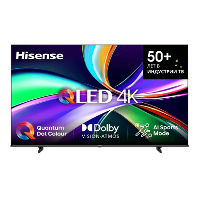 Телевизор Hisense 65" Ultra HD, 60 Гц, QLED & DLED (65E7Q)