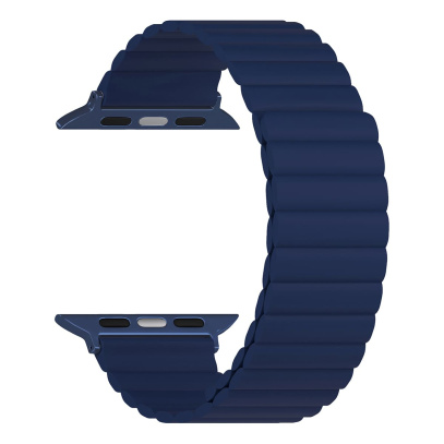 Ремешок для Apple Watch 42/44/45 mm Mutural Watch Band Blue, синий