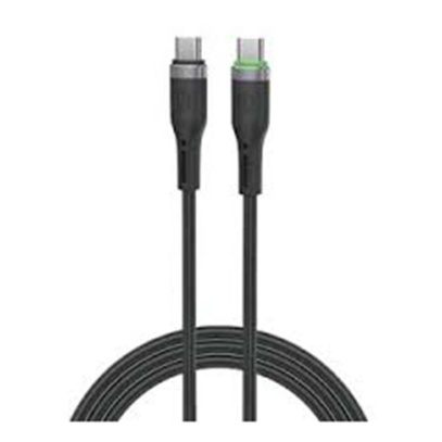 Кабель Type-C–Type-C WiWU Oringlink 1m, 60W (Wi-C069C-C) Чёрный