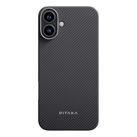 Чехол для iPhone 16 Pitaka Ultra-Slim Case (KI1601A) Чёрный