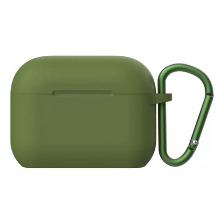 Чехол для Apple AirPods Pro 2 KEEPHONE Silicone Case Green, зеленый