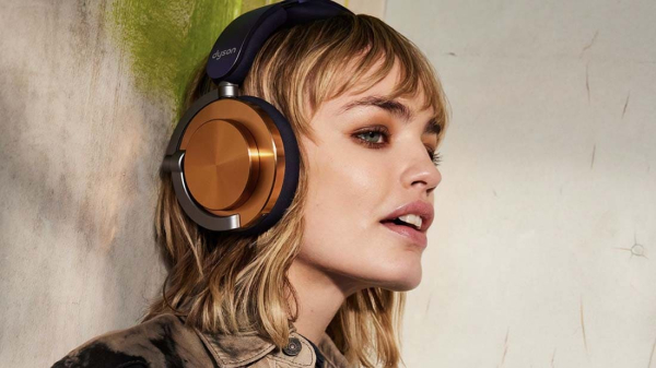 Беспроводные наушники Dyson OnTrac Aluminum, желтый/алюминий