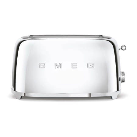 Тостер на 4 ломтика SMEG 50s style (TSF02SSEU) Хром