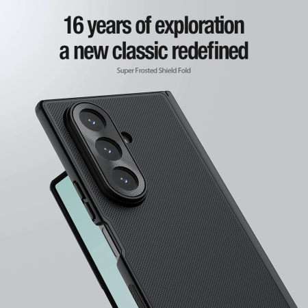 Чехол для Samsung Z Fold7 NILLKIN super frosted shield fold Black, чёрный