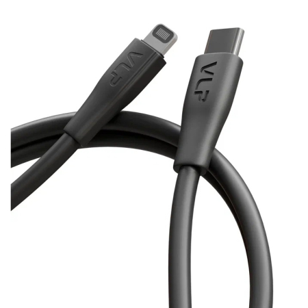 Дата-кабель VLP LITE Color Line USB-C to Lightning, 27W, 1 м Чёрный