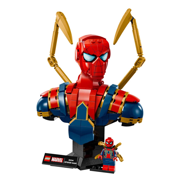 Конструктор LEGO Marvel Super Heroes "Бюст Железного Человека-паука" (76326)