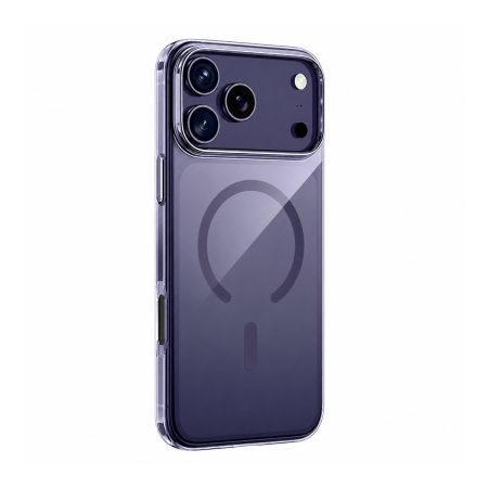 Чехол для iPhone 17 Pro Max с MagSafe KEEPHONE X-Crystal Синий