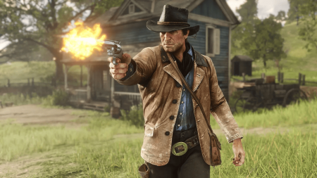 Цифровая версия игры Red Dead Redemption 2 для Sony PlayStation 5, русские субтитры