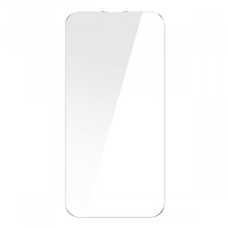 Защитное стекло для iPhone 13 Pro Max/14 Plus Baseus Crystal glass 1шт + EasyStick (SGBL100202) Прозрачное
