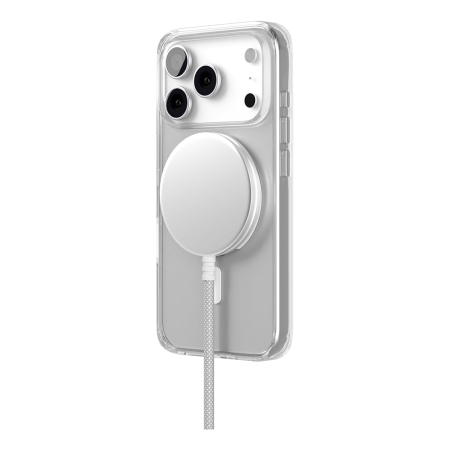 Чехол для iPhone 17 Pro Max с MagSafe VLP Diamond Case Прозрачный