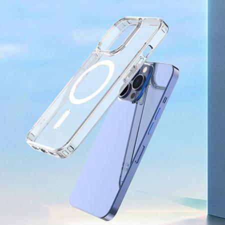 Чехол для iPhone 15 Pro с Magsafe Mutural Jingtou Series Прозрачный