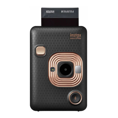 Фотоаппарат моментальной печати Fujifilm Instax Mini LiPlay Elegant Blaсk, черный