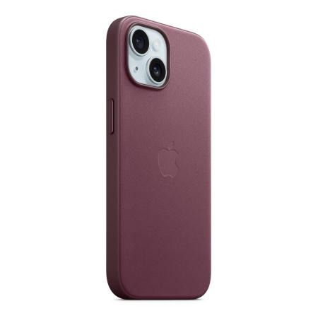 Чехол FineWoven Case для Apple iPhone 15 с MagSafe Mulberry, фиолетовый
