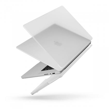 Чехол для Macbook Pro 14 (2021) UNIQ HUSK Pro Claro (MP14(2021)-CLAROMCLR) Прозрачный