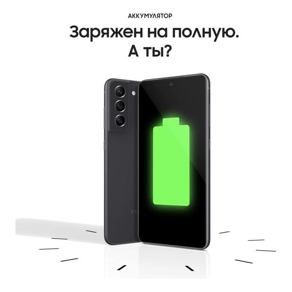 Samsung Galaxy S21 FE (2021) 6/128Gb Graphite, серый