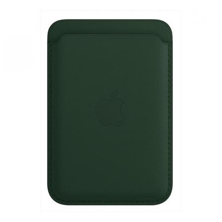 Чехол-бумажник Apple MagSafe для iPhone Pine Green, сосновый зеленый