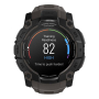 Часы Garmin INSTINCT 3 AMOLED 50мм Black, черный с угольно-черным ремешком
