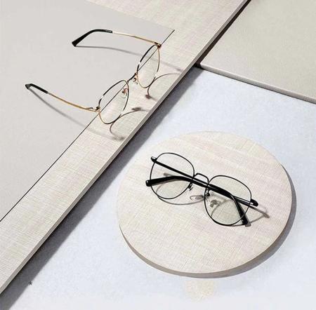 Очки для компьютера Xiaomi Mijia Anti-blue light glasses (HMJ06LM) Чёрный\Золотой