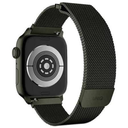 Ремешок для Apple Watch 38/40/41 мм UNIQ Dante Strap Mesh Steel (41MM-DANGRN) Зеленый