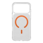 Чехол для iPhone 17 Pro Max с MagSafe UNIQ HYBRID LIFEPRO XTREME (IP6.9P(2025)-LXAFMFCLRVO) Прозрачно-оранжевый